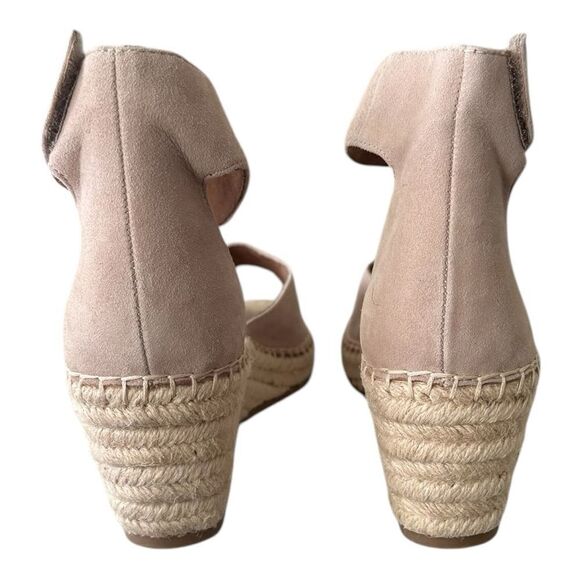 Rockport Marah Blush Espadrille Wedge Sandals Closed Ankle Women’s Size 9 - Picture 5 of 13